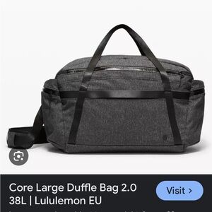 lululemon core duffel bag